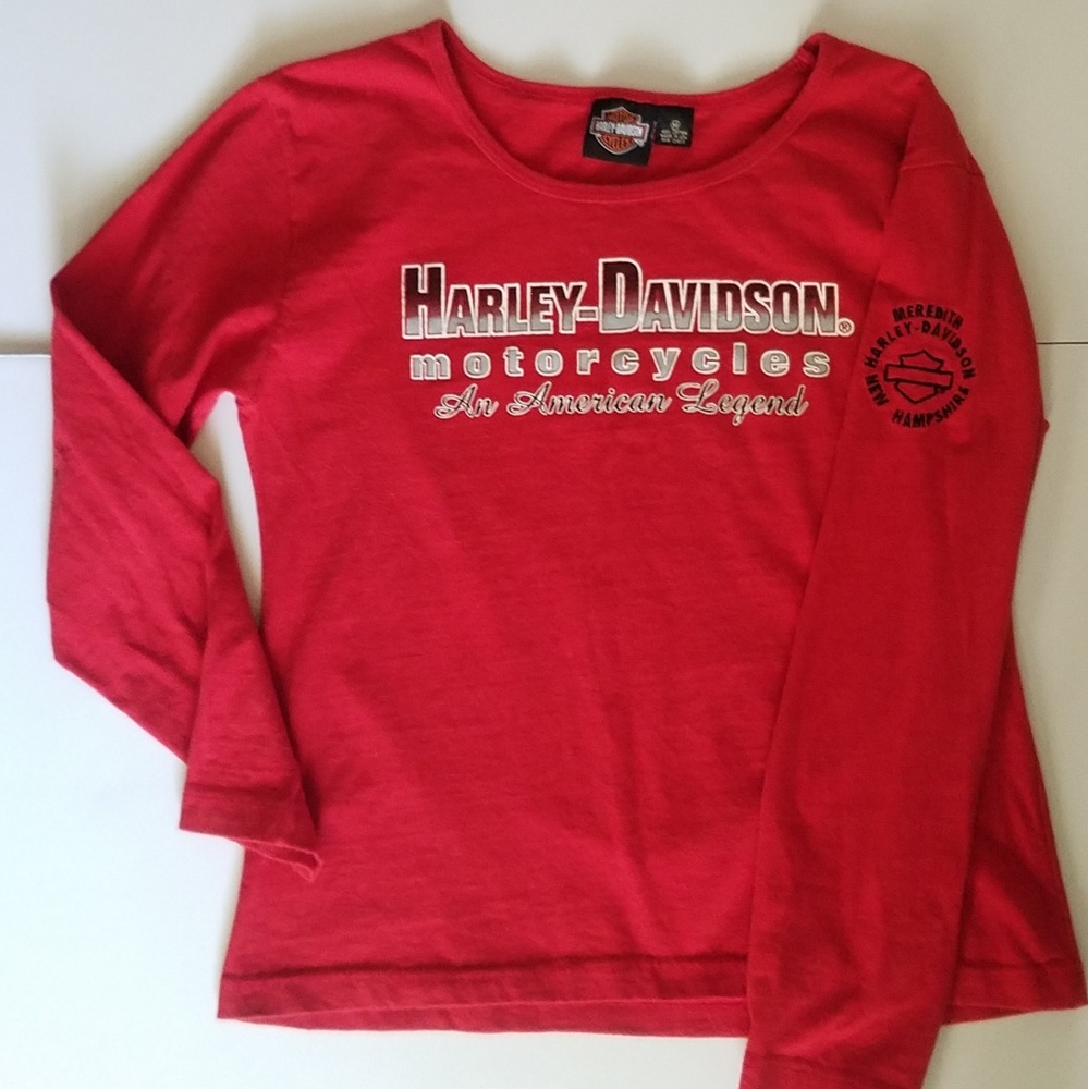Harley Davidson Womans Long Sleeve Top M